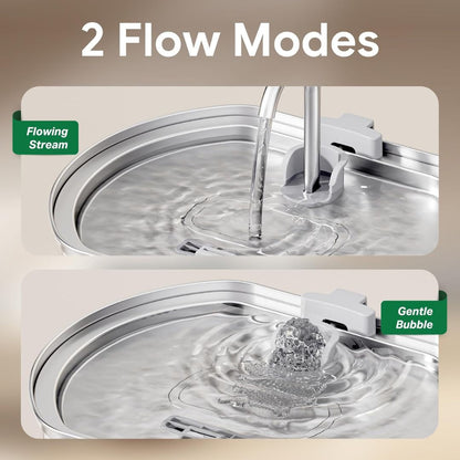 PawFlow™ Steel Water Dispenser