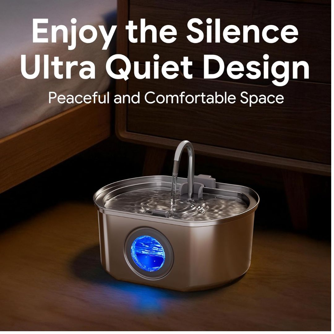 PawFlow™ Steel Water Dispenser